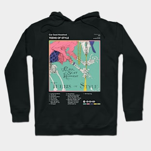 Car Seat Headrest - Teens of Style Tracklist Album Hoodie